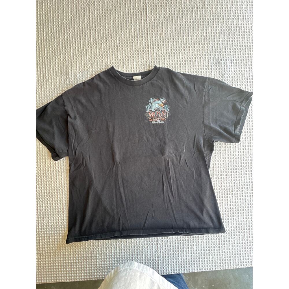 Harley Davidson Size XL. Black Men's Daytona Beach Bike Week 2012 24.5X26